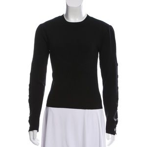 JONATHAN SIMKHAI wool blend crewneck sweater